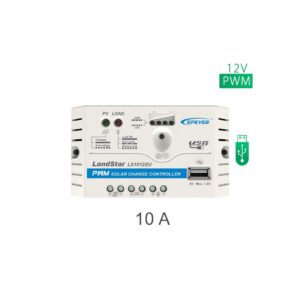 شارژ کنترلر 10A و 12V مدل LS1012E/EU سری PWM